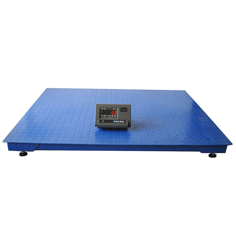 1-5 Ton Digital Digital Floor Scale , Commercial Floor Scales Computer Interface