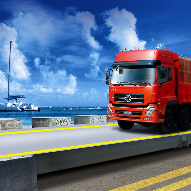 220V Poewr Supply Digital 60 ton 80Ton 100 Ton Truck Scale Weighbridge for Vhicle